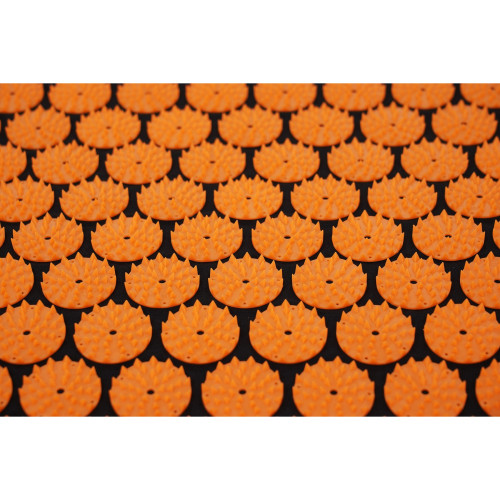 Мат для акупунктури  Cornix Classic Mat XR-0111 Black/Orange - фото №4